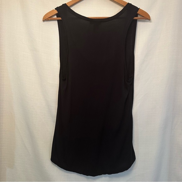 PAIGE Black Tank Top Size Medium - Picture 6 of 11